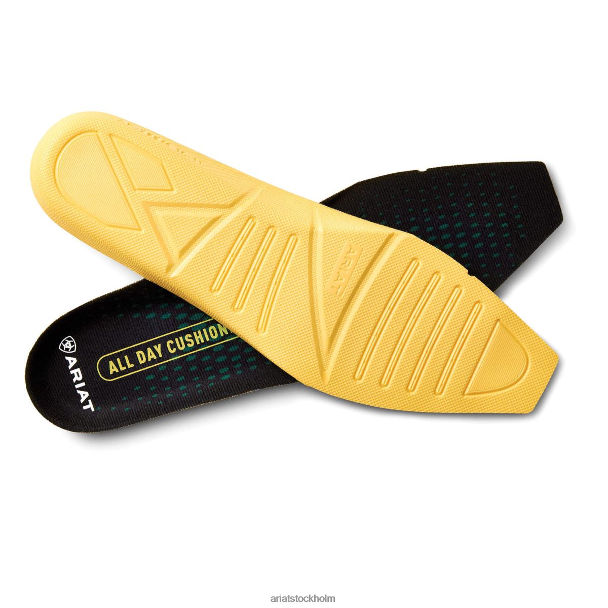 Tillbehör Ariat hela dagen dämpande fyrkantig innersula mång kvinnor F04843801