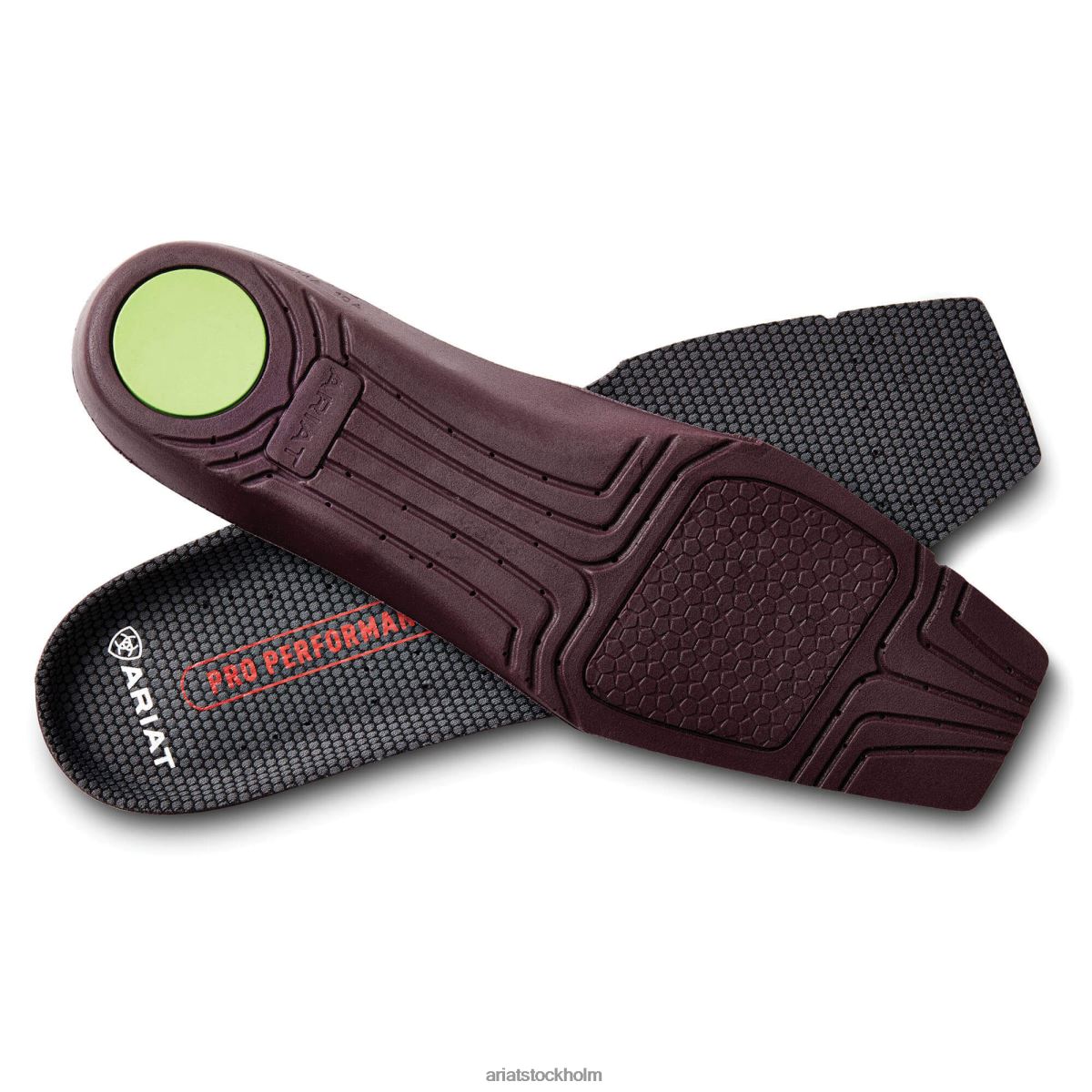 Tillbehör Ariat pro performance bred fyrkantig innersula mång kvinnor F04843804