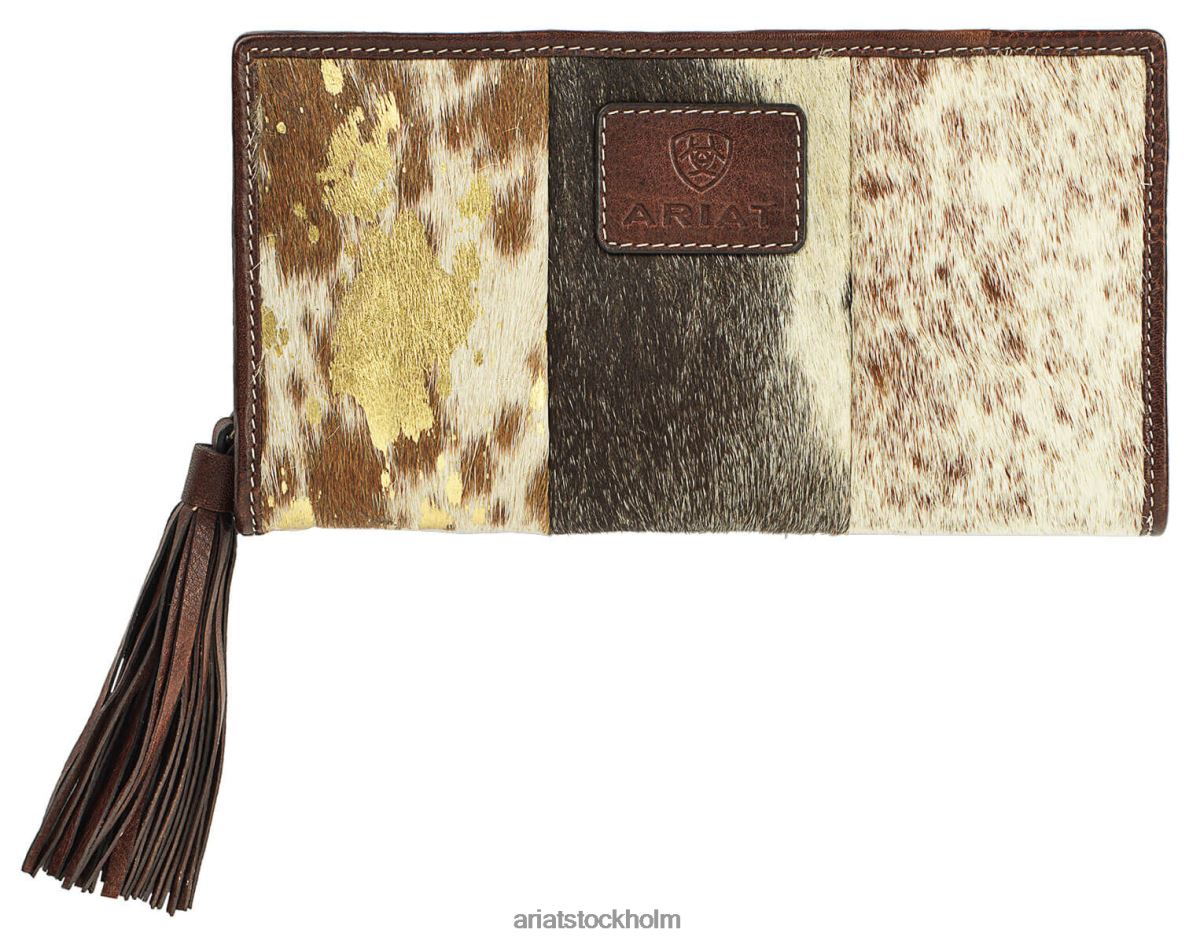Tillbehör Ariat Savannah clutch plånbok brun kvinnor F04843724