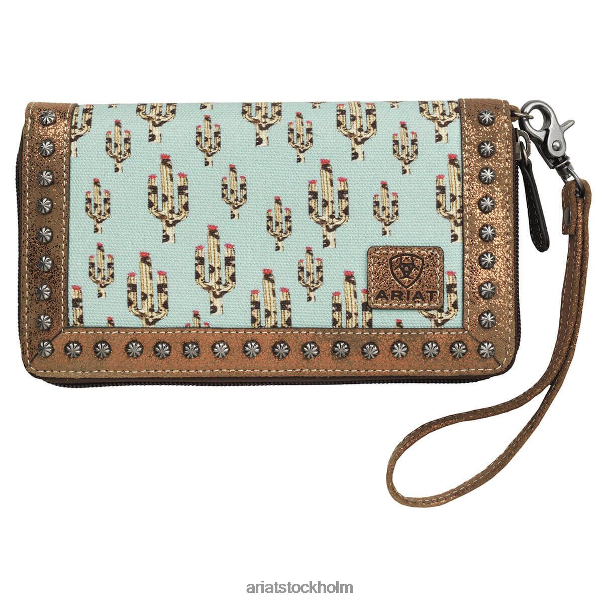 Tillbehör Ariat cruiser clutch plånbok turkos kvinnor F04843725
