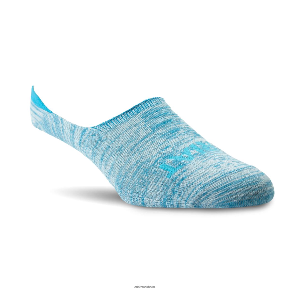 Tillbehör Ariat no slip no show strumpa 4 par pack ljungad regnbåge kvinnor F04843813