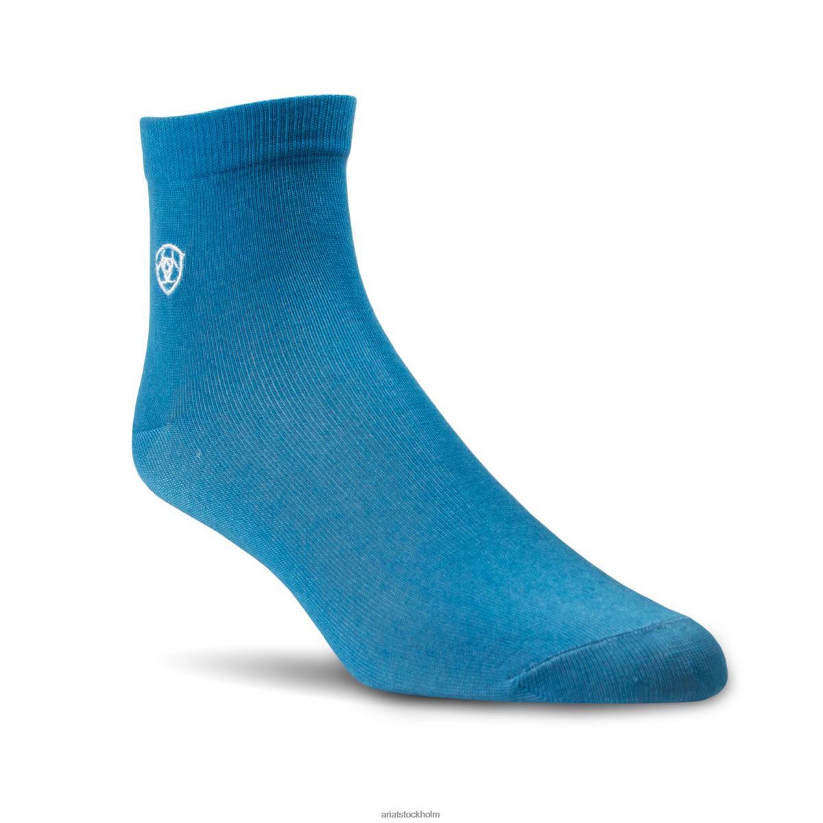 Tillbehör Ariat wild thing ankelstrumpa 2 par förpackning leopardmönstrat/himmelblå kvinnor F04843811