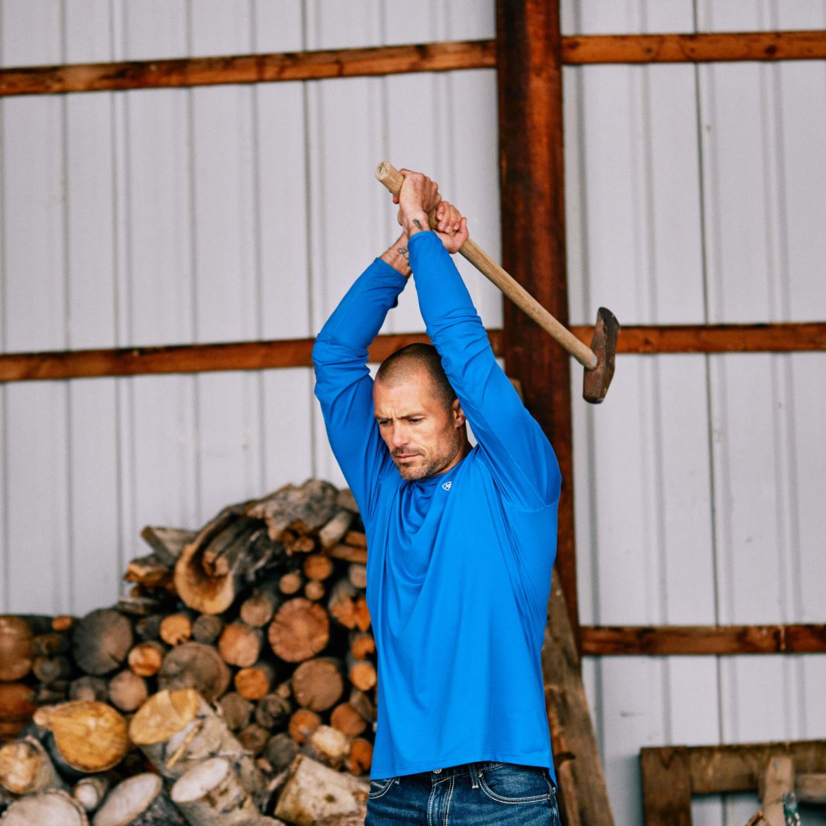 blast Ariat cornell baslager olympisk blå män F0484806