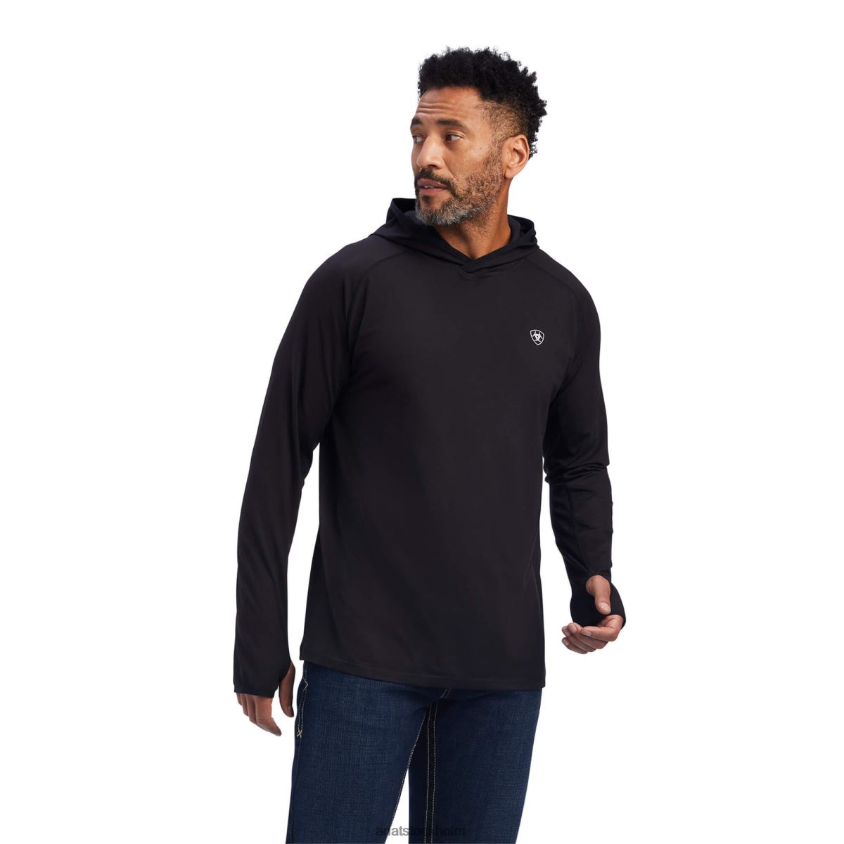 blast Ariat cornell baslager svart män F0484645