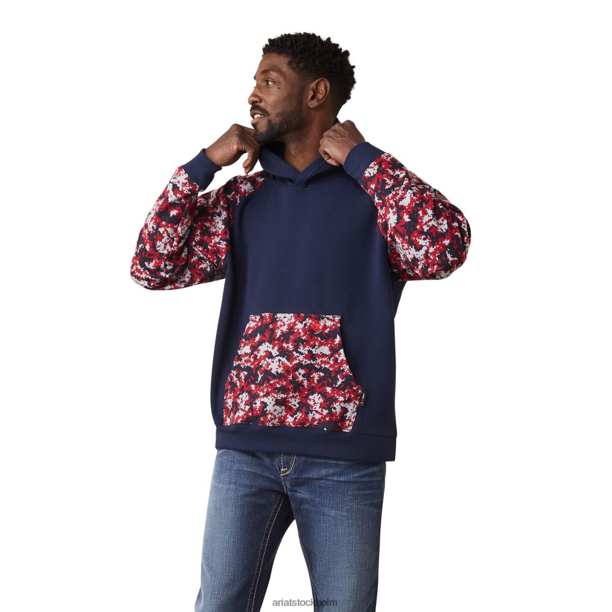 blast Ariat fr durastretch patriot hoodie legeringspatriot män F04841474