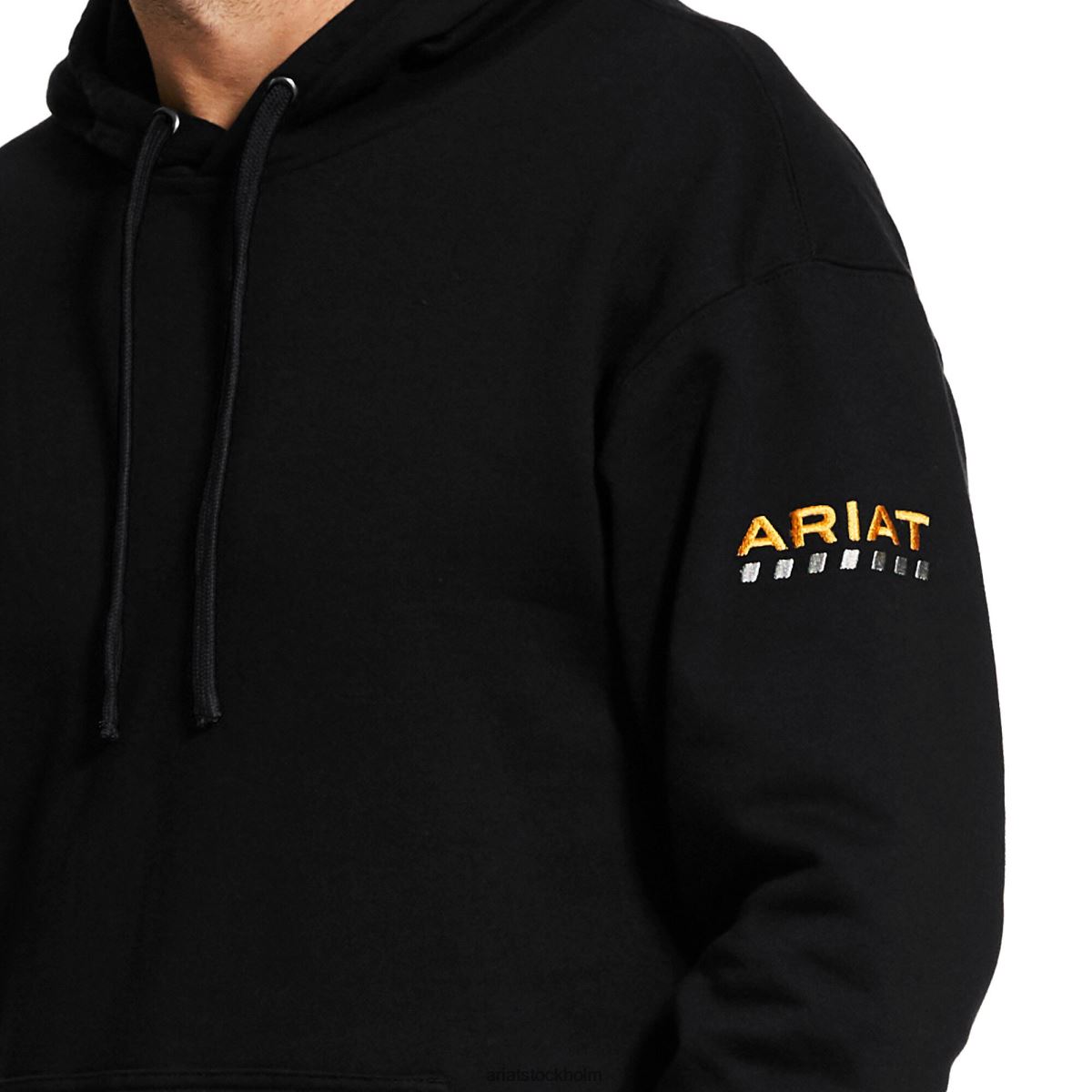 blast Ariat hoodie för armeringsjärn svart män F04841432