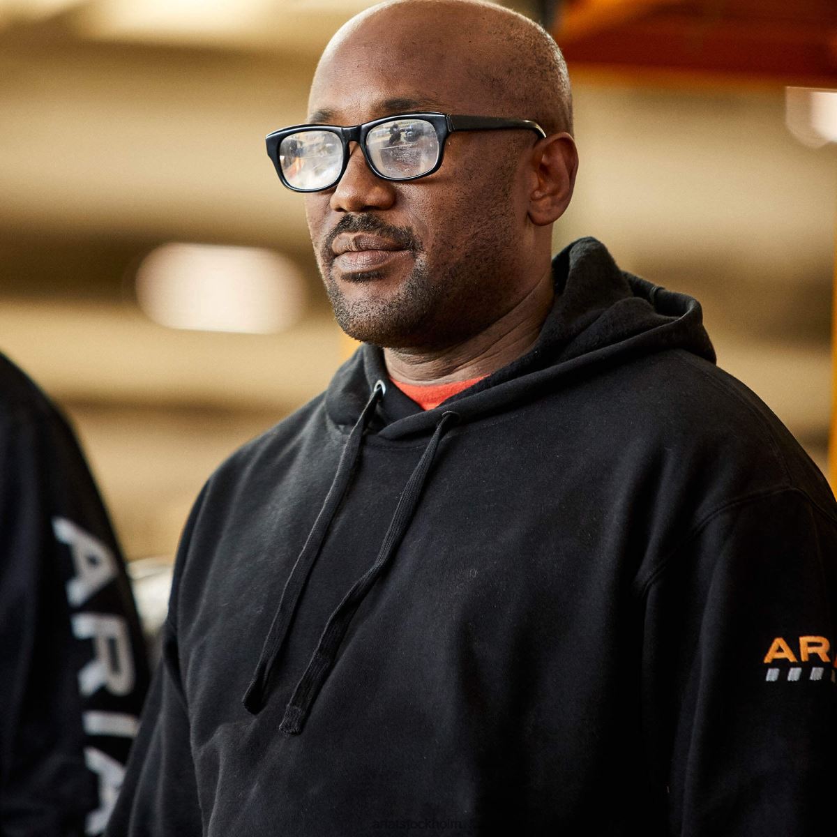 blast Ariat hoodie för armeringsjärn svart män F04841432