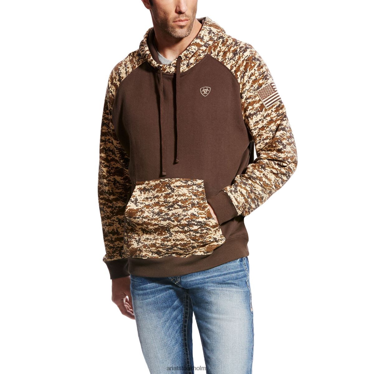blast Ariat patriot hoodie öken digi camo män F04841445