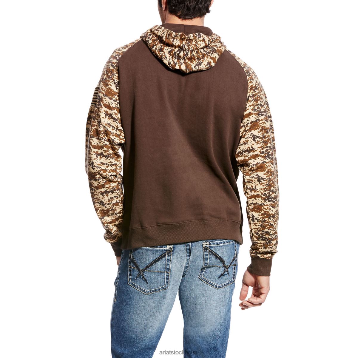 blast Ariat patriot hoodie öken digi camo män F04841445