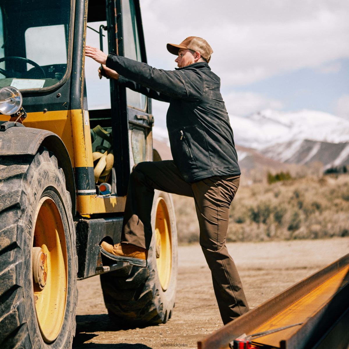 blast Ariat armeringsjärn dri-tek durastretch isolerad jacka svart män F04841540