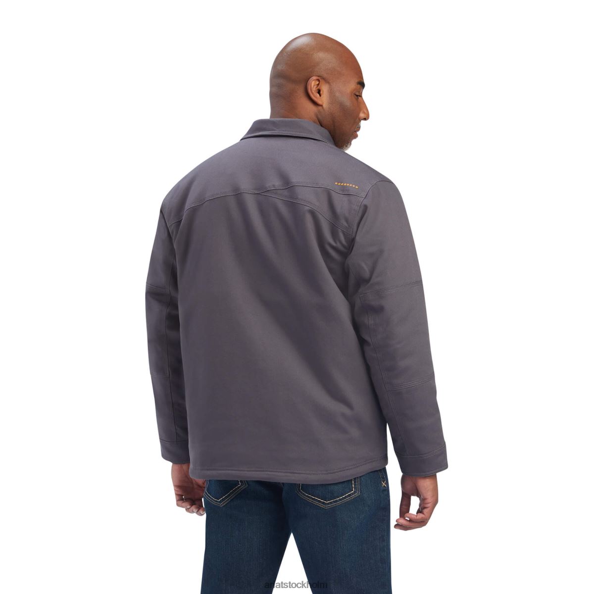 blast Ariat armeringsjärn duracanvas sherpafodrad kappa armeringsjärn grå män F04841772