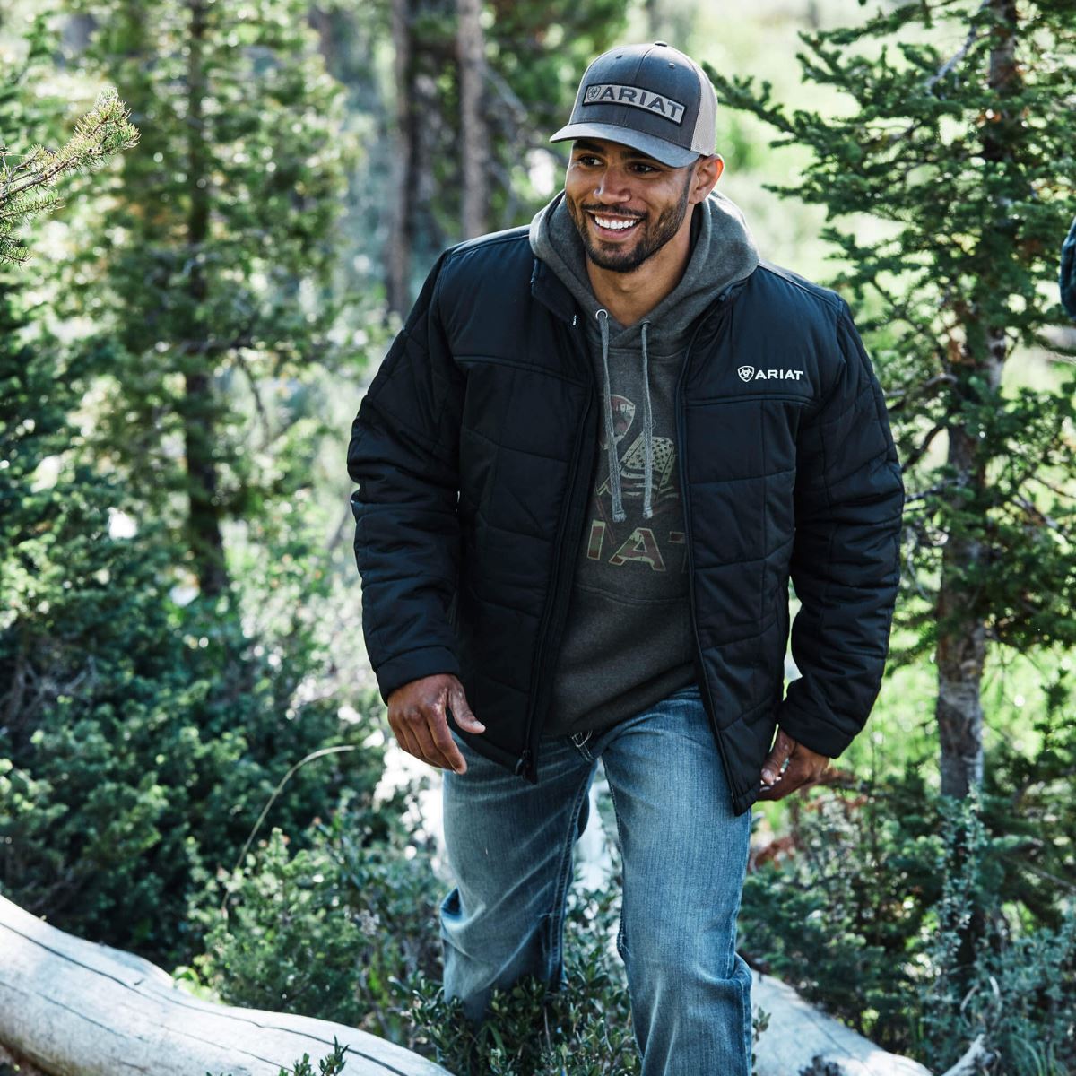 blast Ariat crius isolerad jacka svart män F04841512