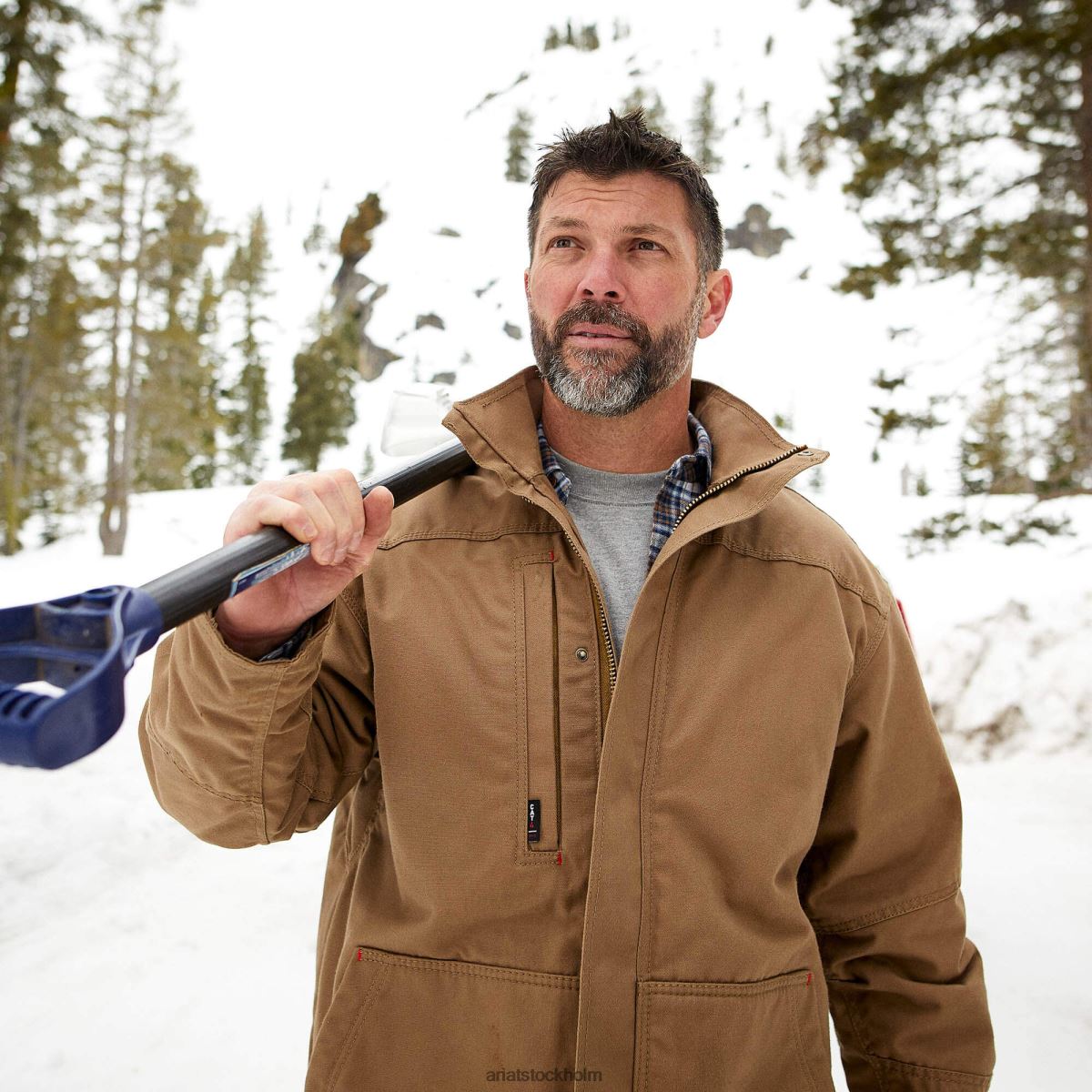 blast Ariat fr arbetshäst isolerad jacka fält khaki män F04841642