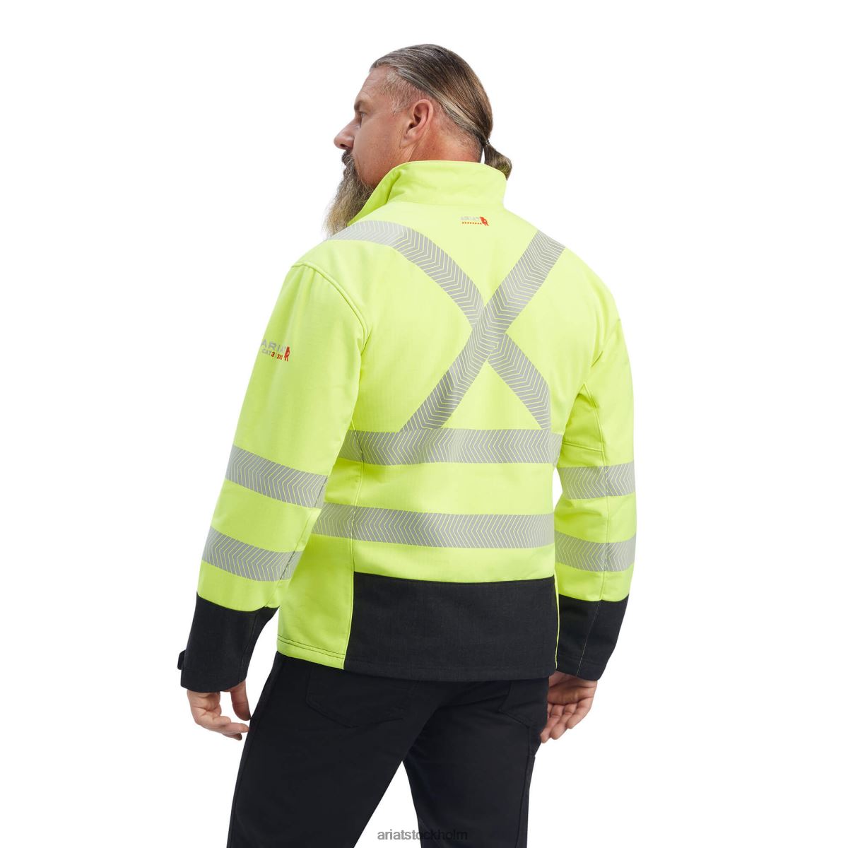 blast Ariat fr vernon hi-vis softshelljacka hi-vis gul män F04841641