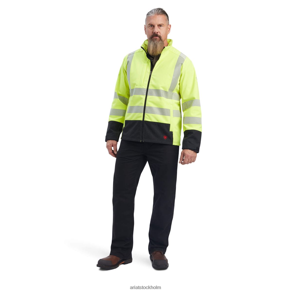 blast Ariat fr vernon hi-vis softshelljacka hi-vis gul män F04841641