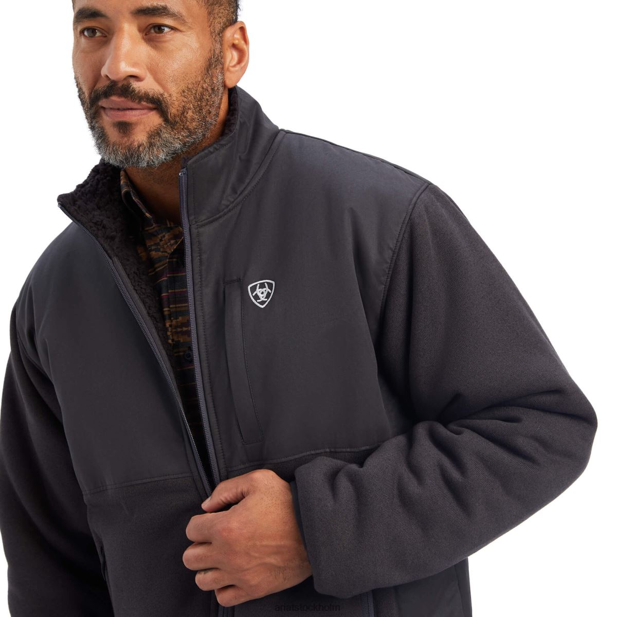 blast Ariat grizzly canvas bluff jacka Spöke män F04841537