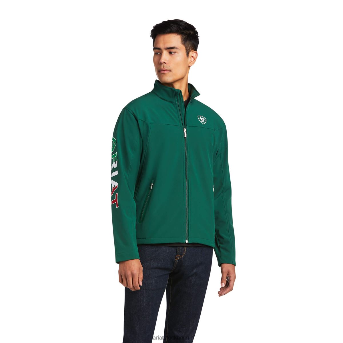 blast Ariat ny team softshell mexico jacka verde män F04841553