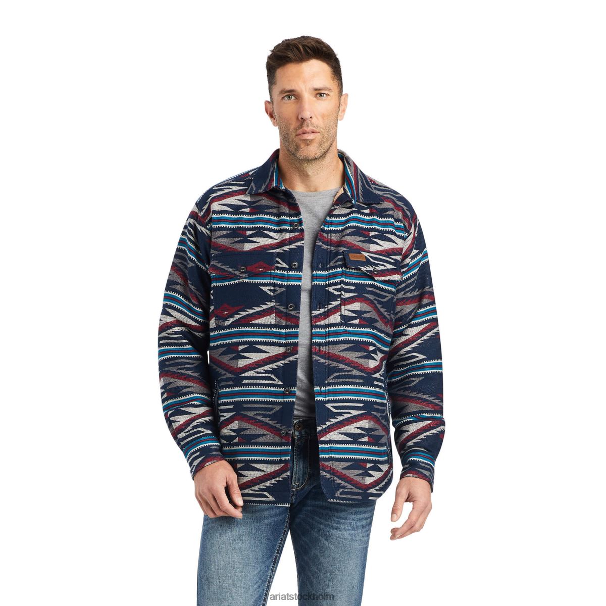 blast Ariat retro chimayo skjortjacka Marin män F04841529