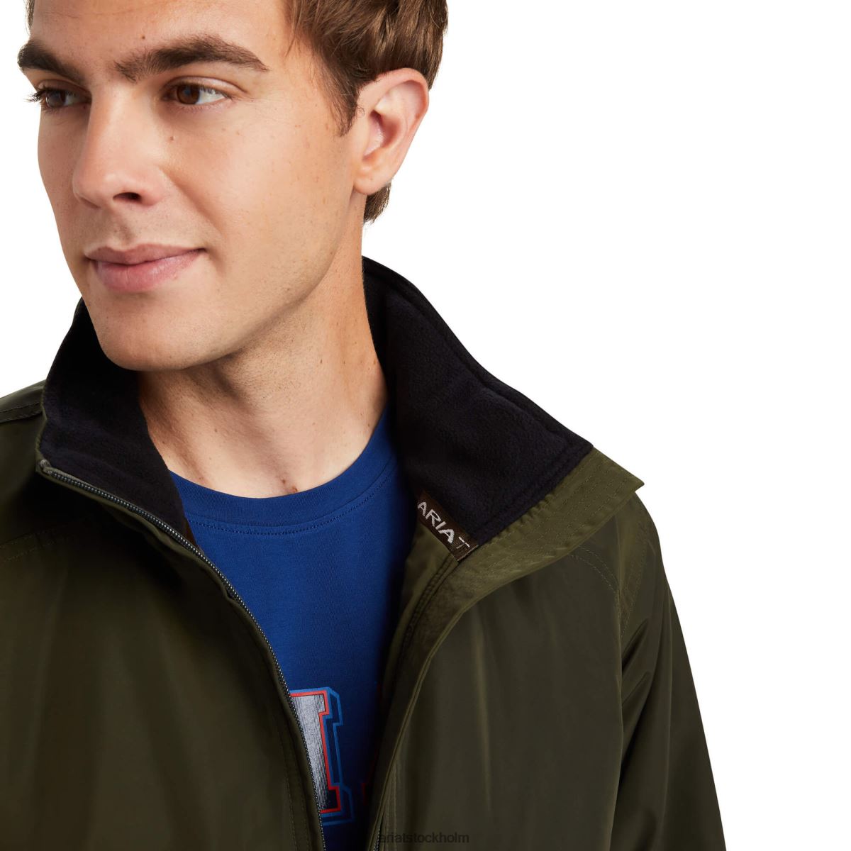 blast Ariat stabil isolerad jacka skogsdimma män F04841649