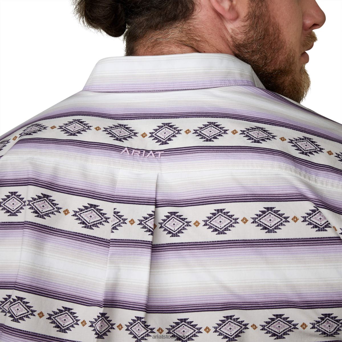 blast Ariat Marlon skjorta med klassisk passform ostrongrå män F04841379