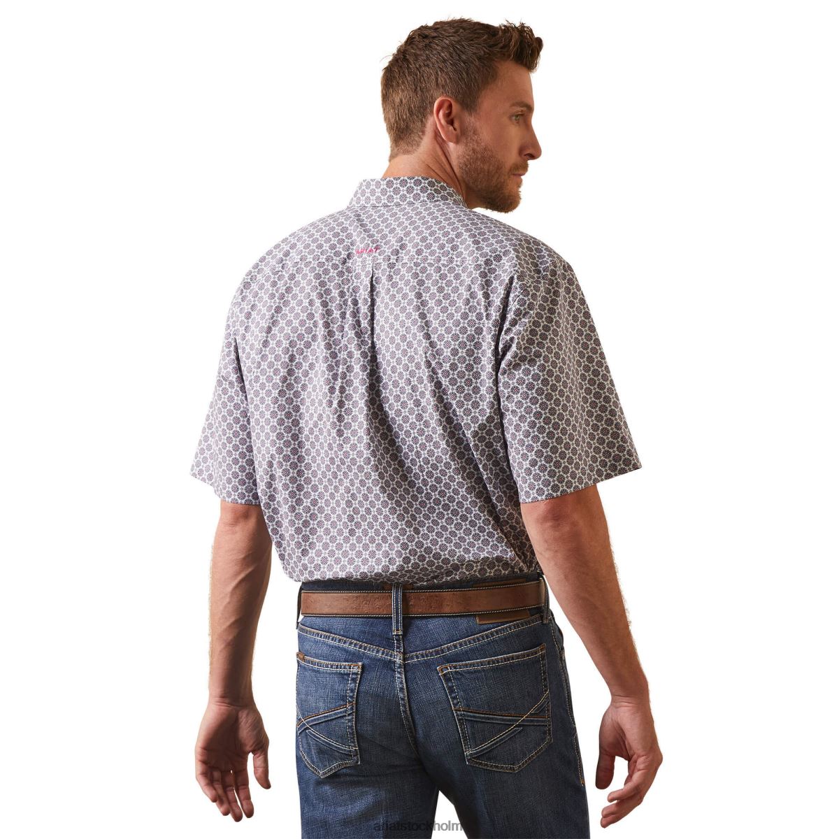 blast Ariat Novah skjorta med klassisk passform vit män F0484968