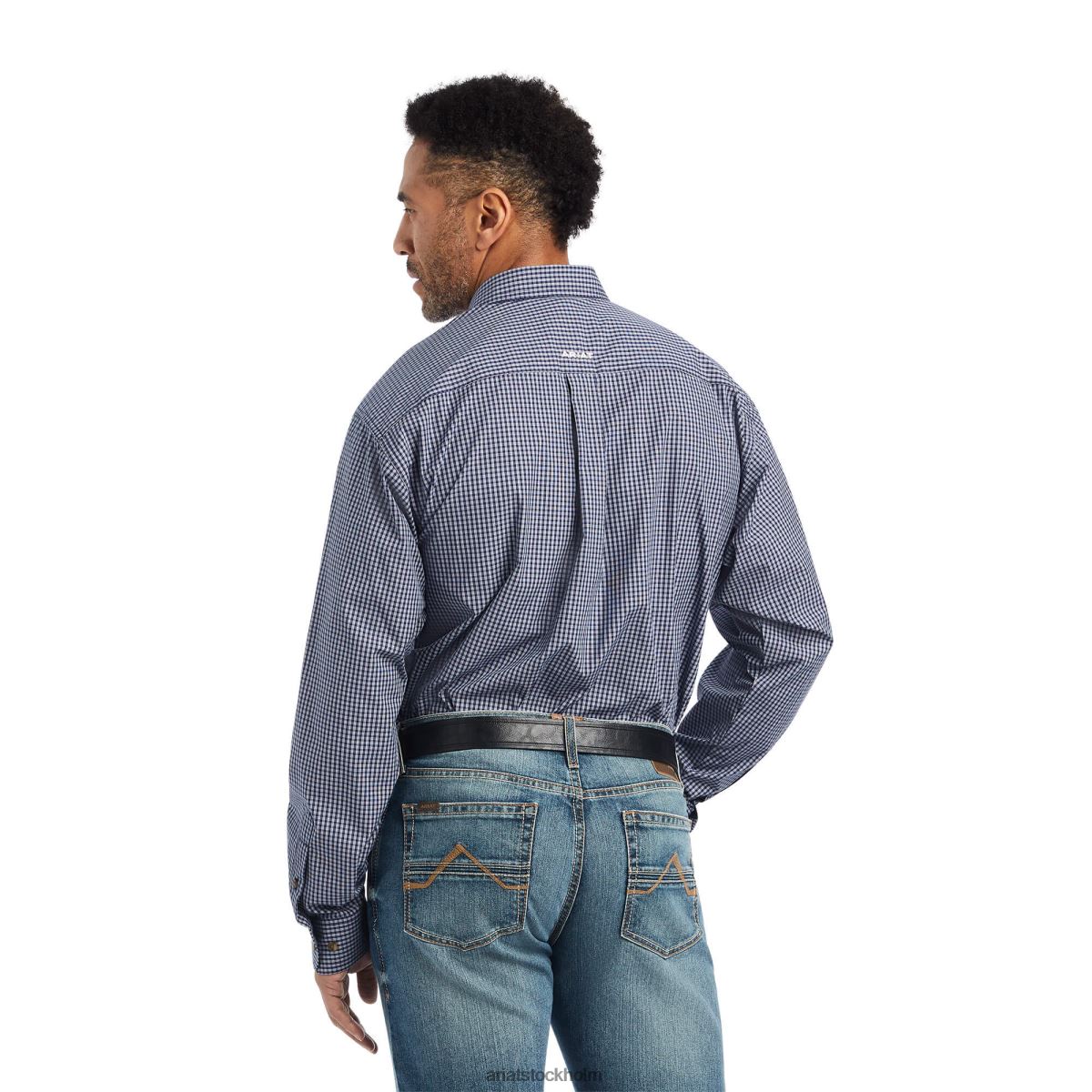 blast Ariat Pro-serien Giovani skjorta med klassisk passform peacoat män F04841098