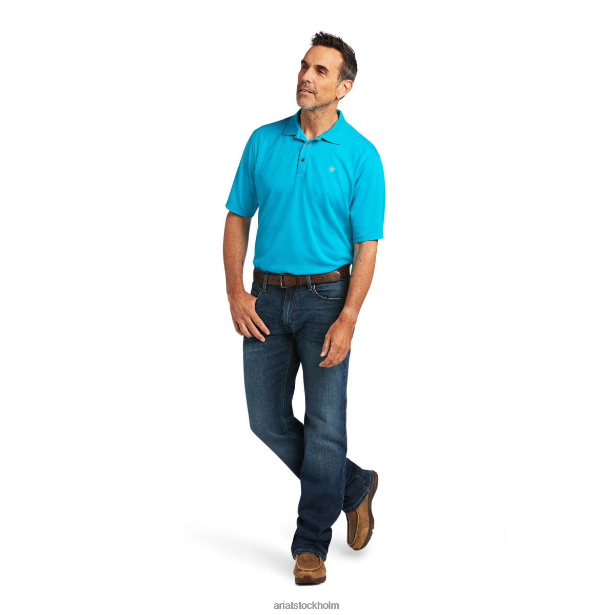 blast Ariat ambition polo hawaiisk solnedgång män F0484860