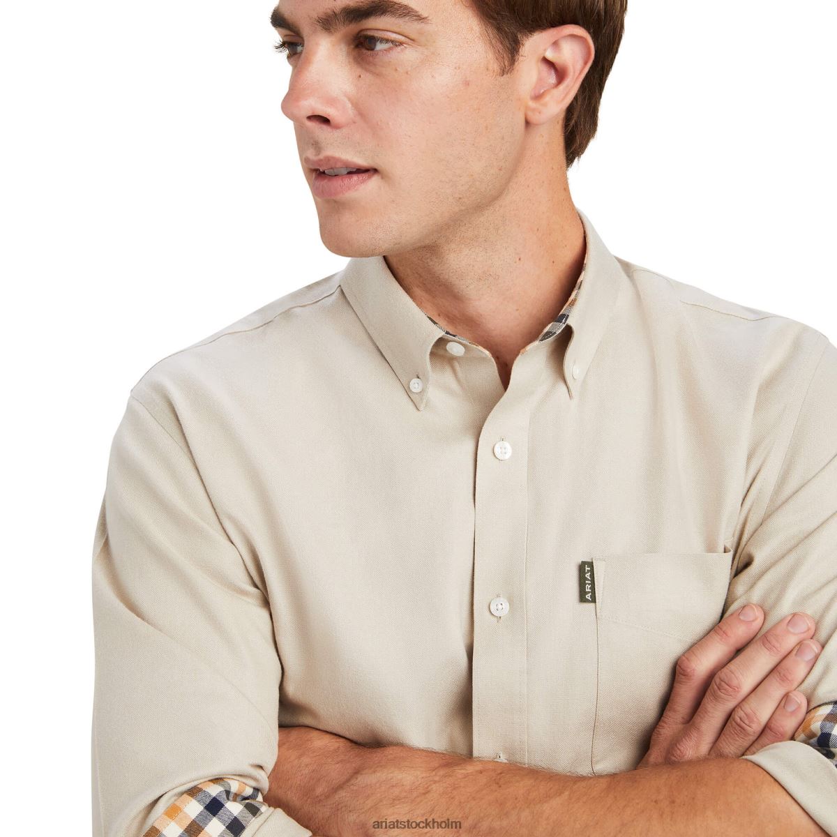 blast Ariat clement skjorta havregrynsljung män F04841335