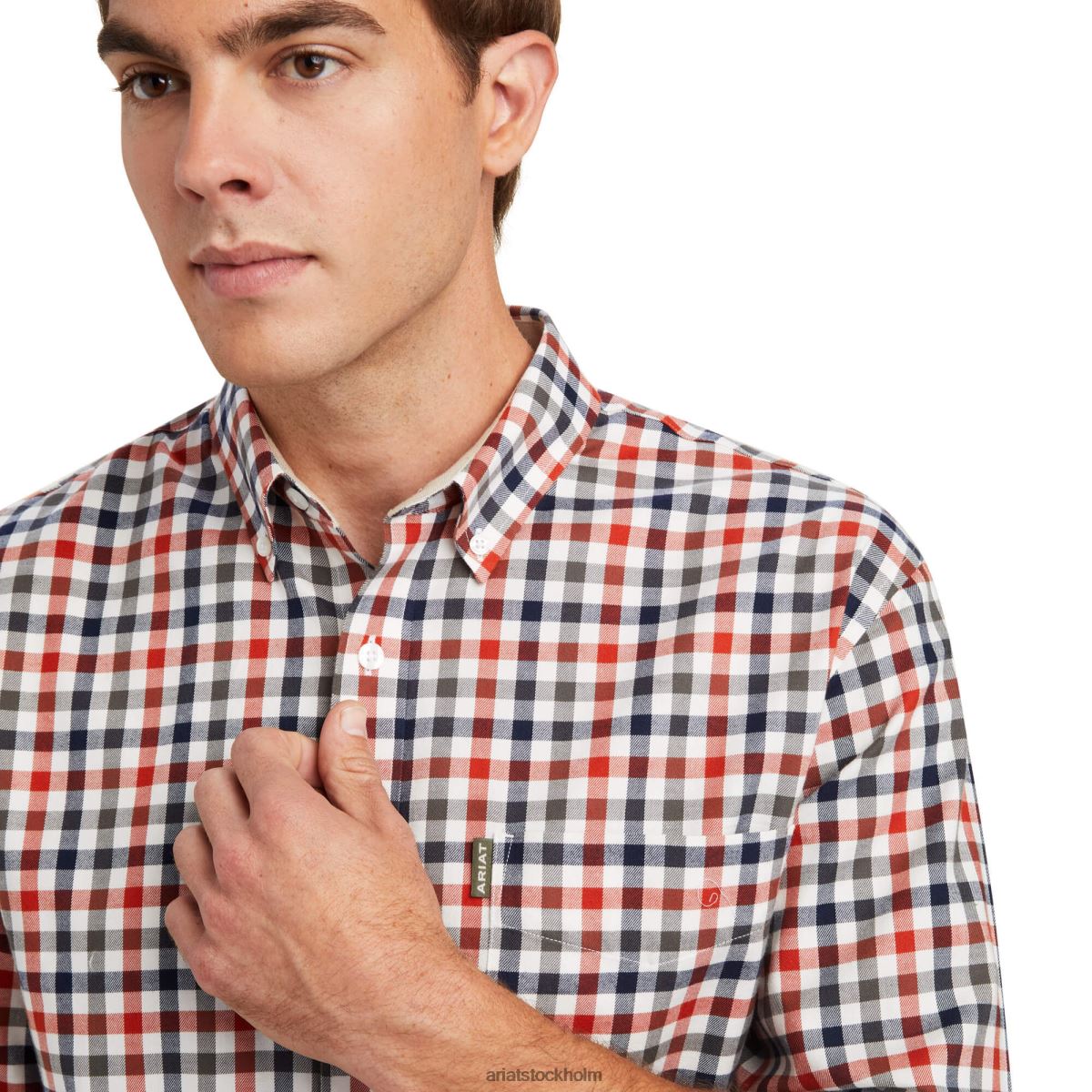 blast Ariat clement skjorta kolla upp män F04841356