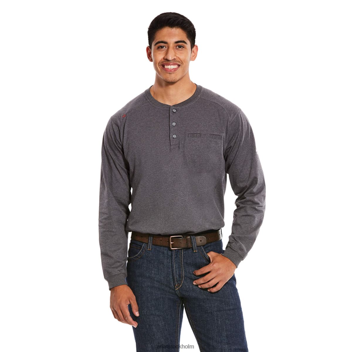 blast Ariat fr air henley kolljung män F0484779