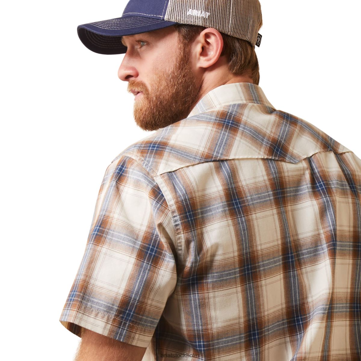 blast Ariat hasbro skjorta med retro passform vit sparris män F0484997