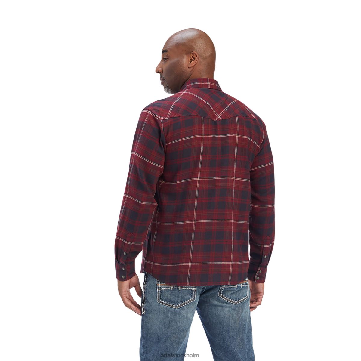 blast Ariat heath retro passform skjorta Spöke män F04841307