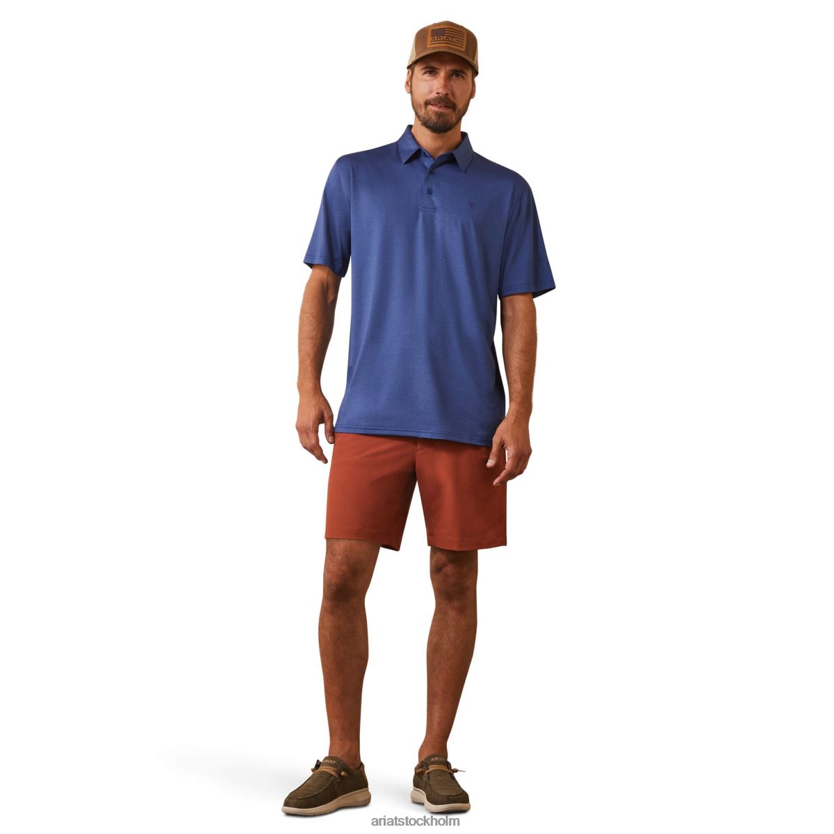 blast Ariat laddare 2.0 polo molnbrott blått män F0484761