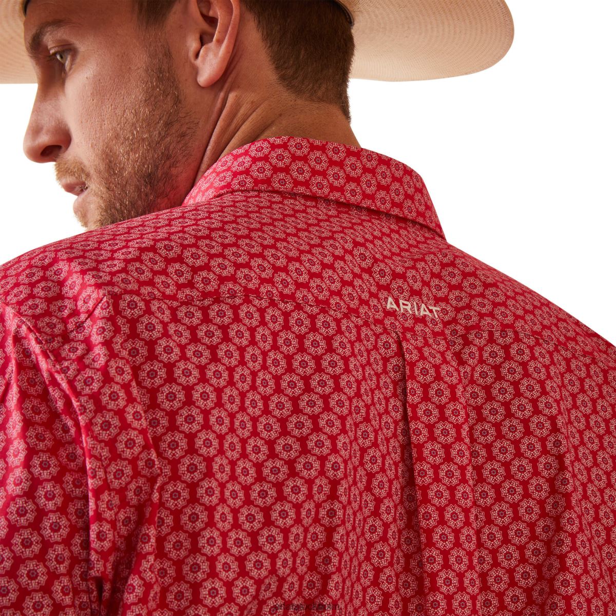 blast Ariat neiko skjorta i klassisk passform rosröd män F04841092