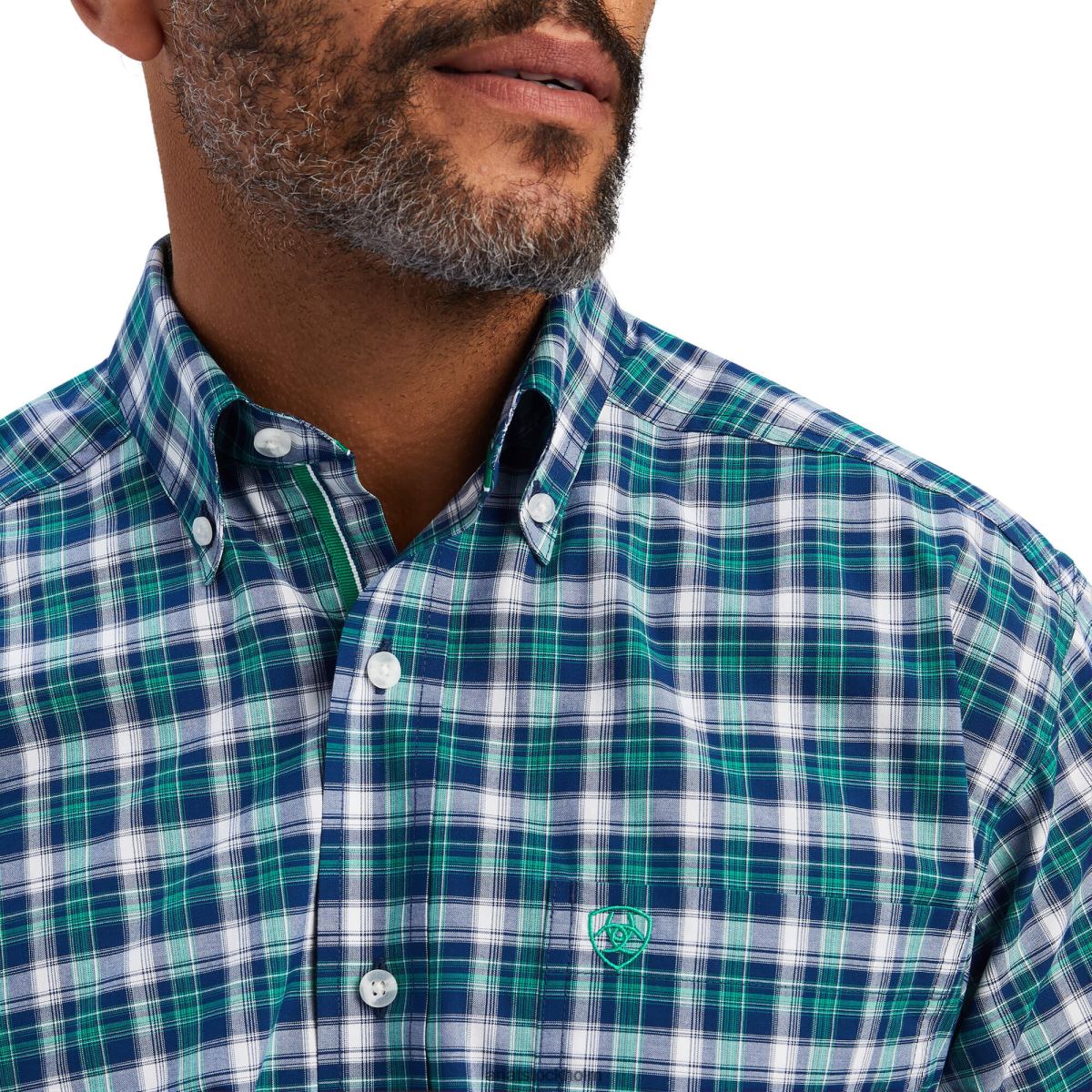 blast Ariat pro-serien brantleigh stretch skjorta med klassisk passform geleböna män F04841191