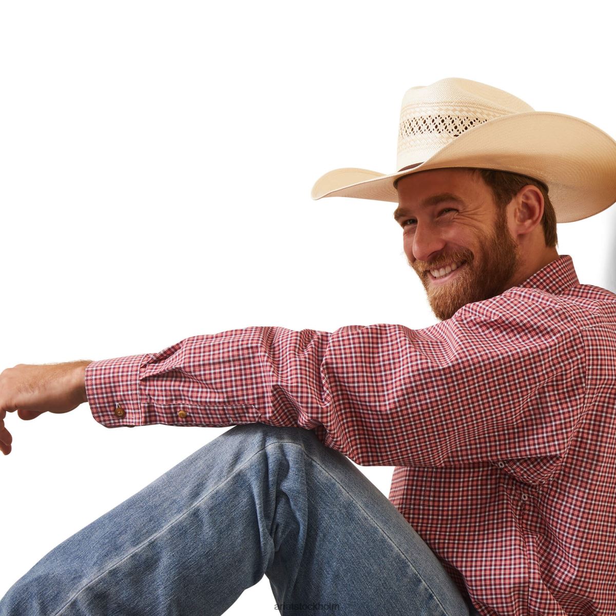 blast Ariat pro-serien dominick skjorta med klassisk passform cayennepeppar män F0484981