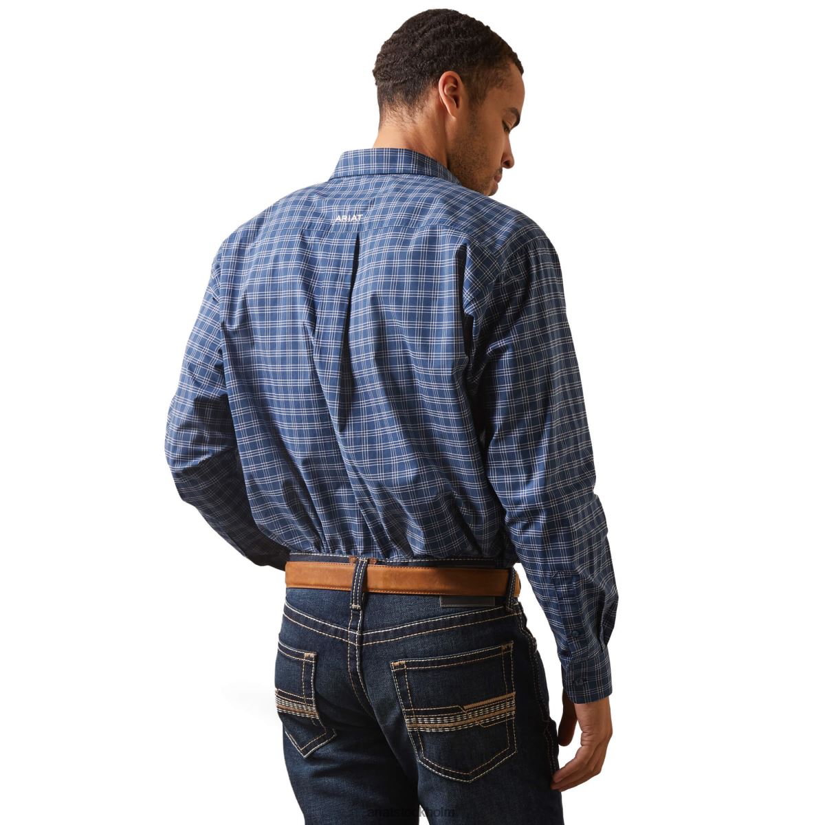 blast Ariat pro-serien karim skjorta med klassisk passform månbelyst hav män F04841061