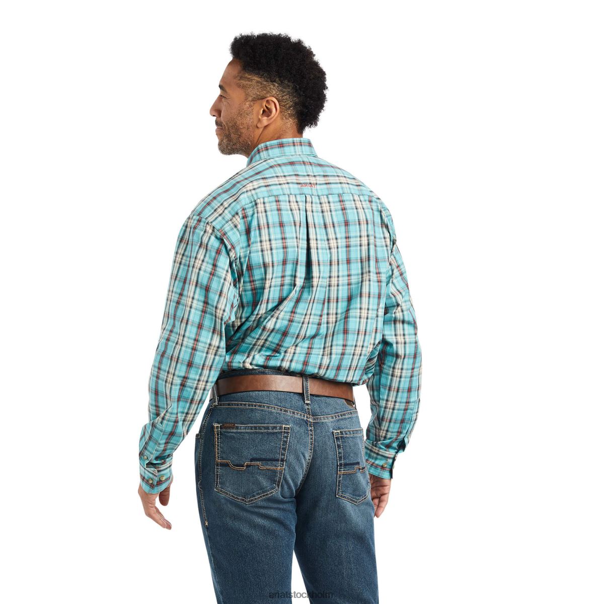 blast Ariat pro-serien kian skjorta med klassisk passform havets djup män F0484999