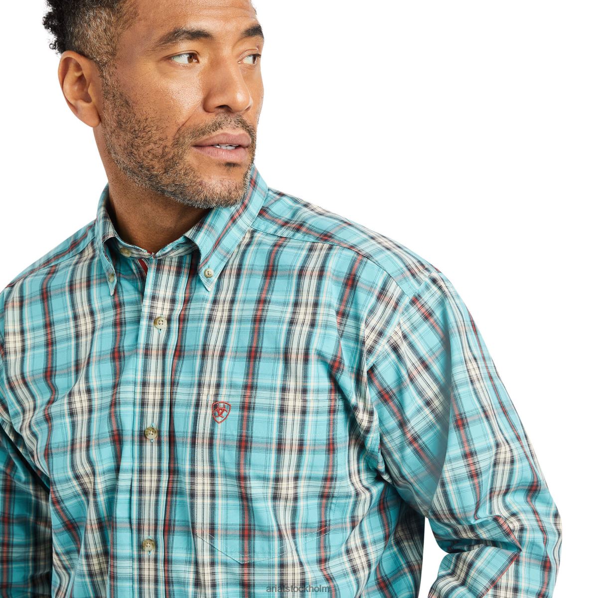 blast Ariat pro-serien kian skjorta med klassisk passform havets djup män F0484999