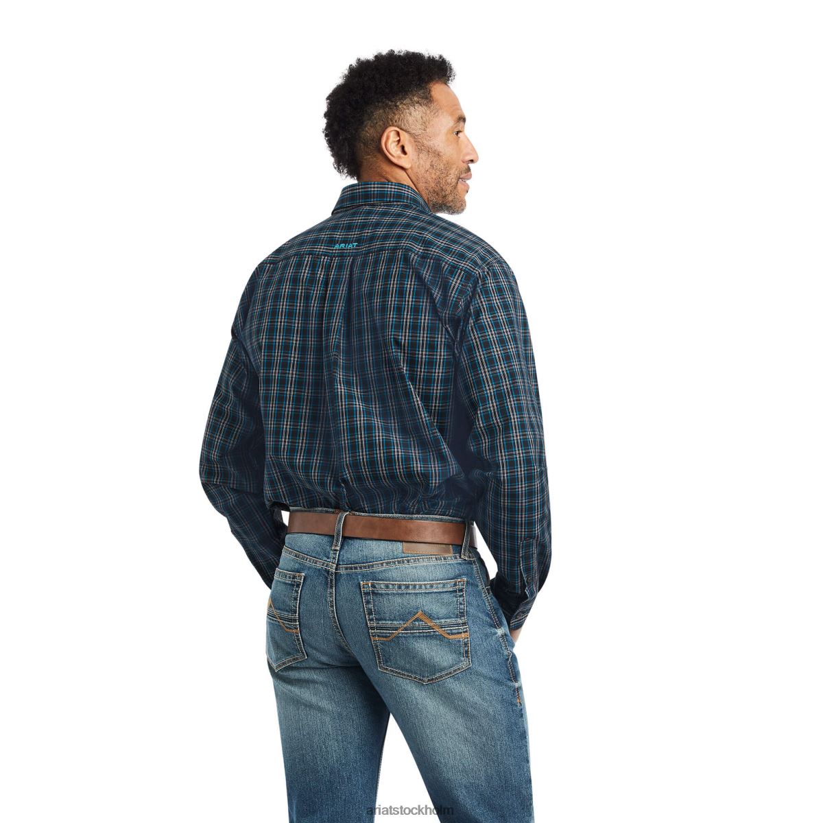 blast Ariat pro-serien kodi passform skjorta svart män F04841086