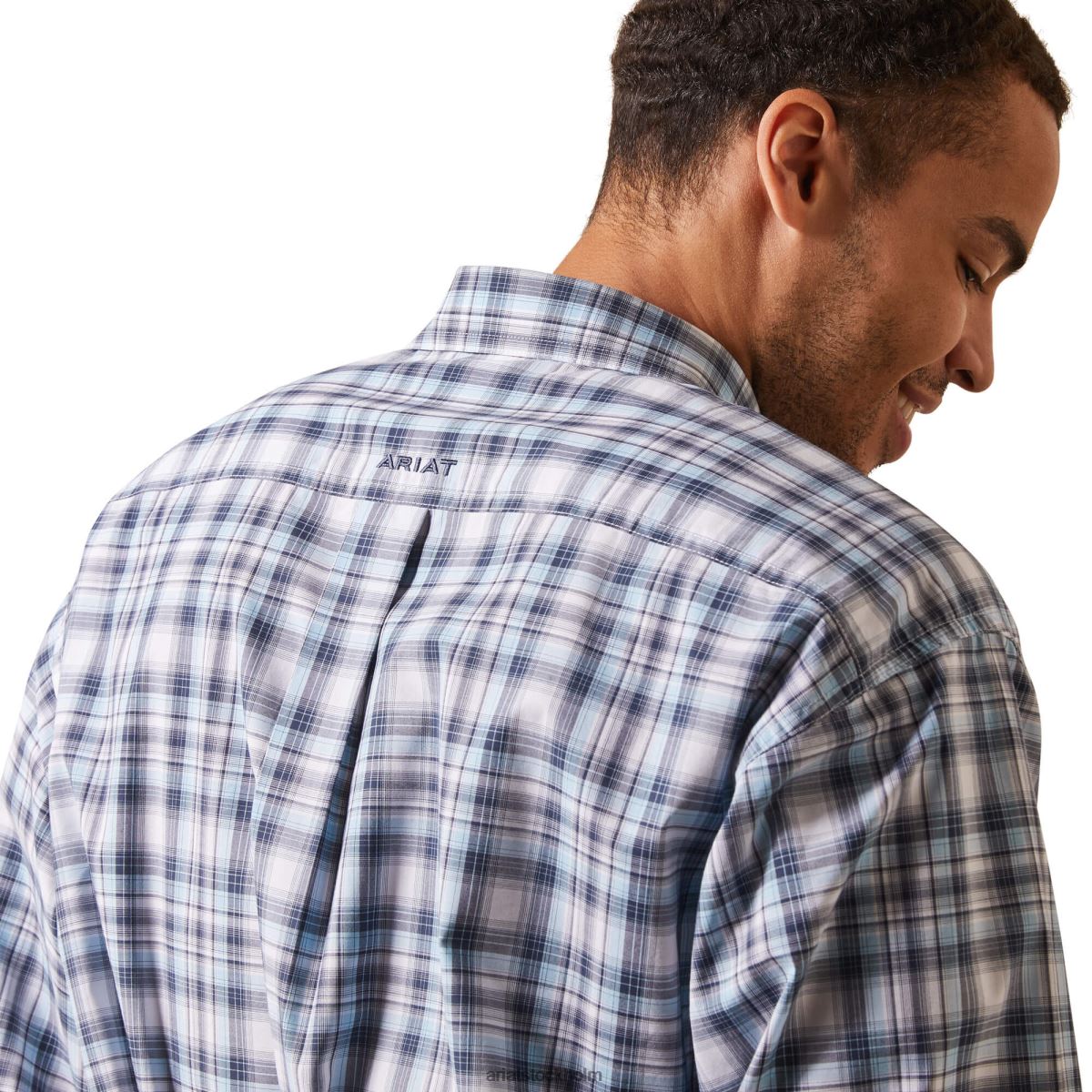 blast Ariat pro-serien norbert skjorta med klassisk passform vit män F04841166