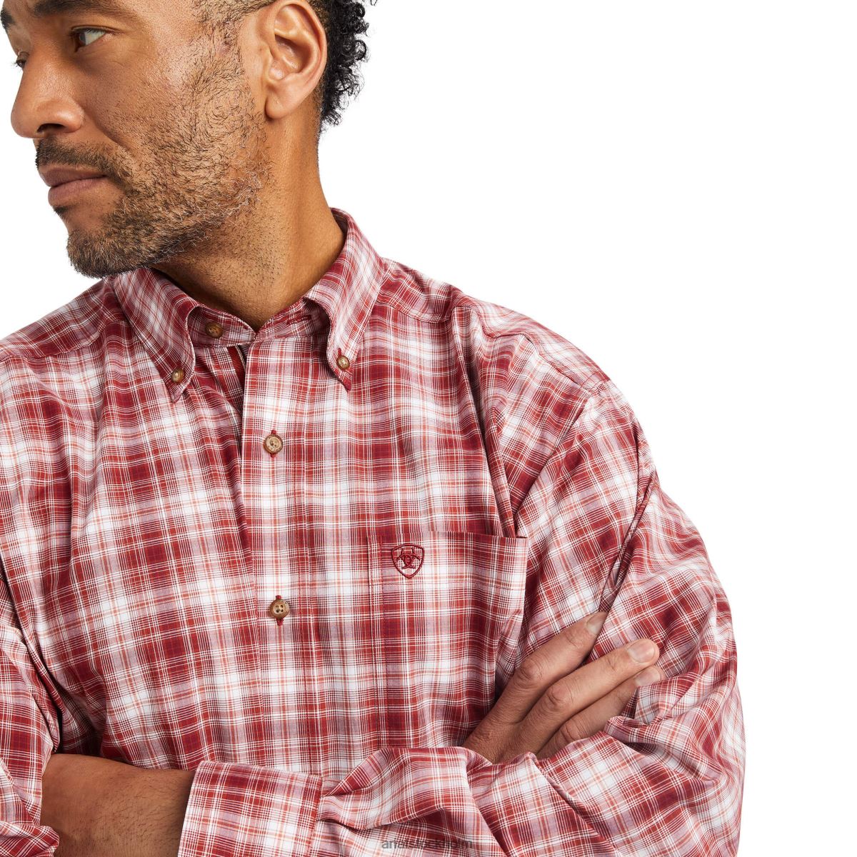 blast Ariat pro series keegan skjorta med klassisk passform i stretch samba män F04841072