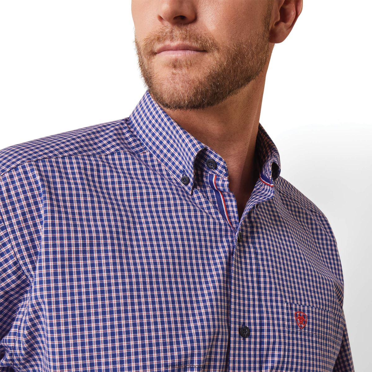blast Ariat pro series louis skjorta med klassisk passform mörkblå män F04841027