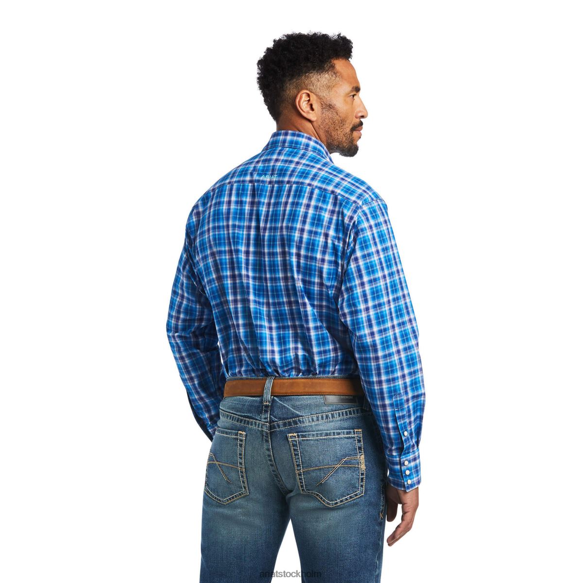 blast Ariat pro series mason skjorta med klassisk passform lysande blå män F04841351