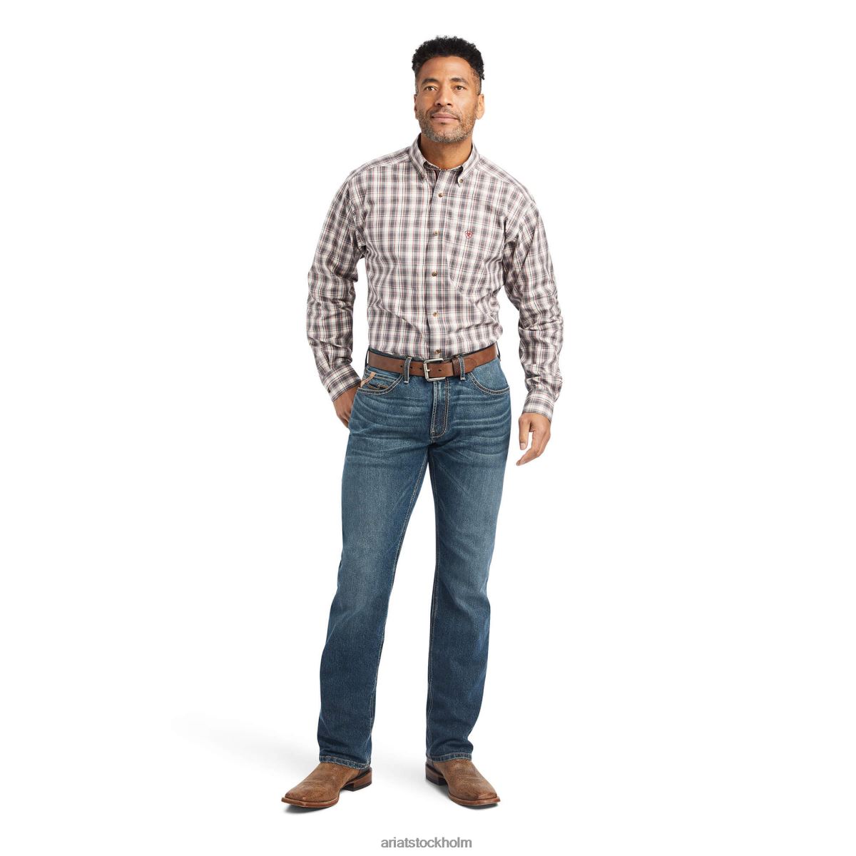 blast Ariat pro series wynn tröja vit män F0484977