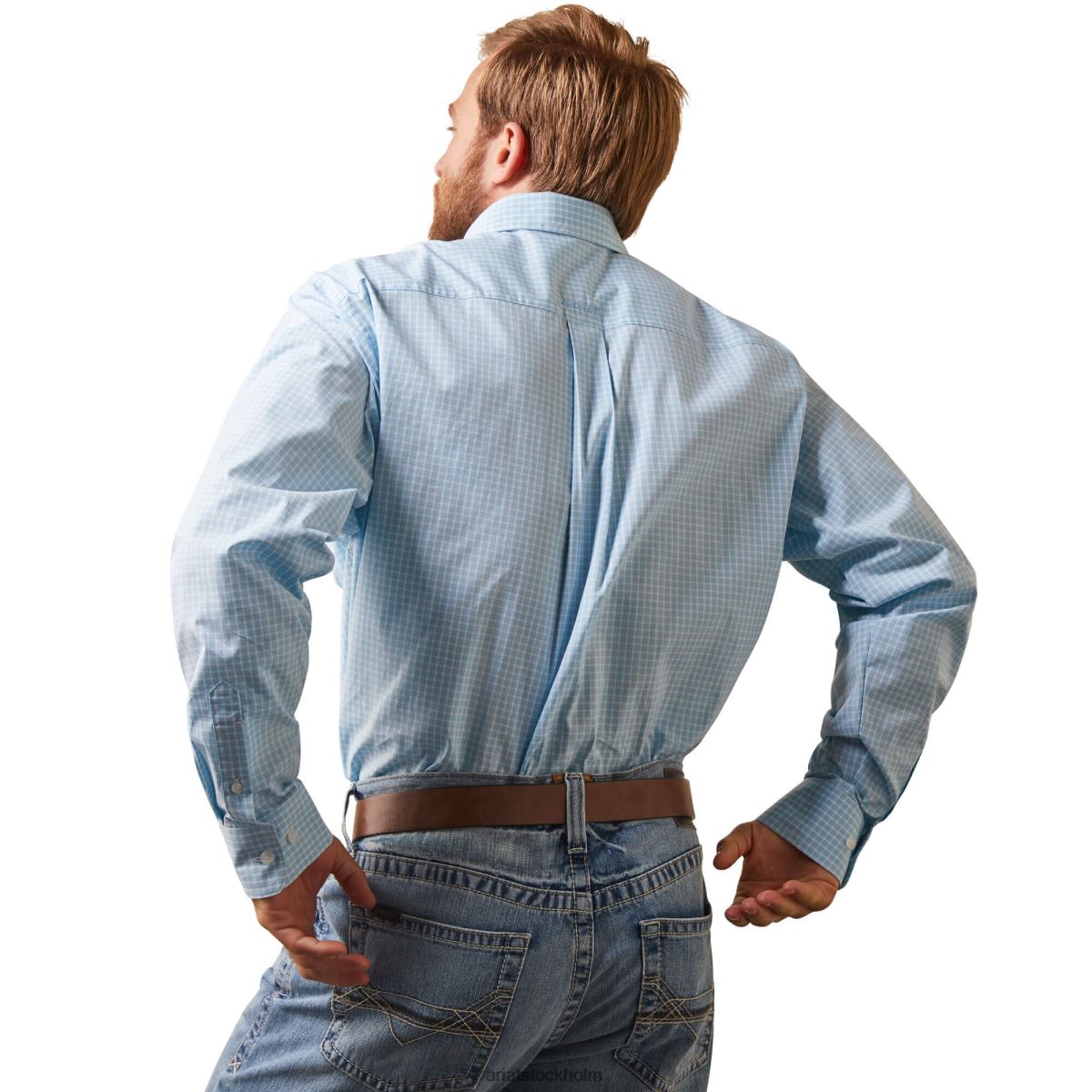 blast Ariat skjorta i pro-serien norton classic fit vit män F04841204