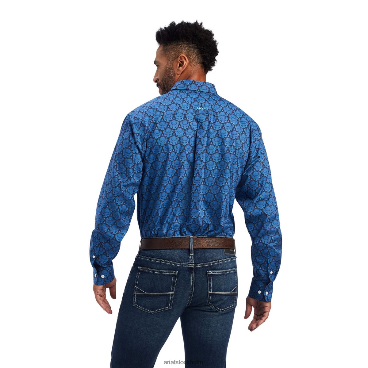 blast Ariat skrynkelfri dax skjorta med klassisk passform limoges män F04841305