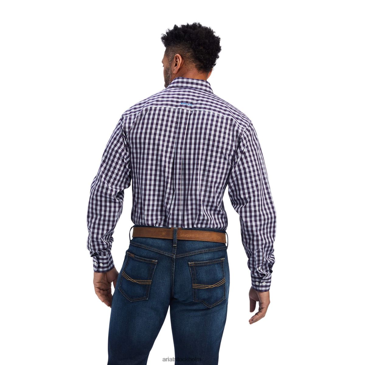 blast Ariat skrynkelfri donny skjorta vit män F04841073