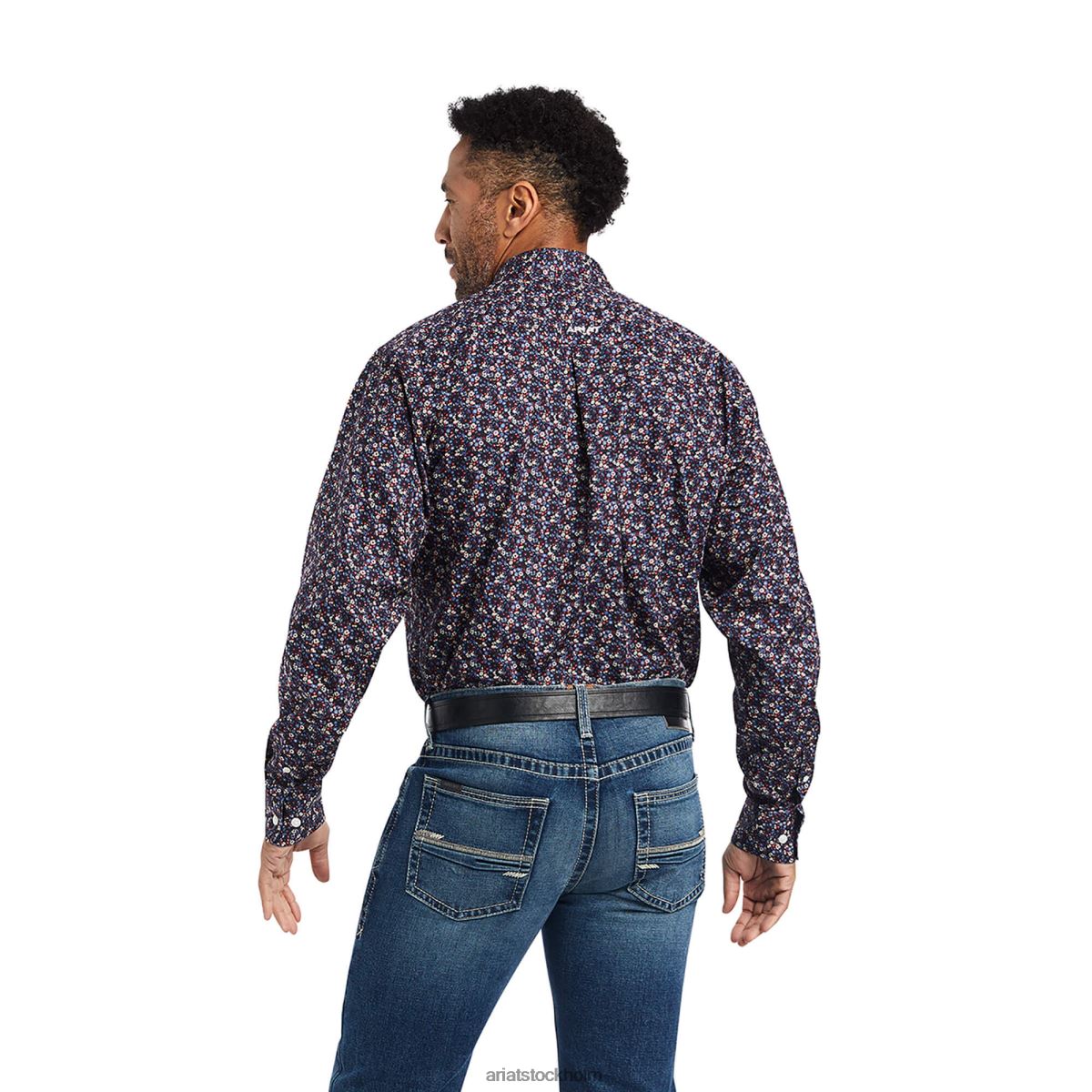 blast Ariat skrynkelfri elliott-tröja svart män F04841104