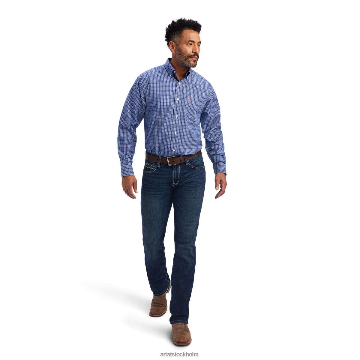 blast Ariat skrynkelfri skjorta med klassisk passform limoges män F04841299